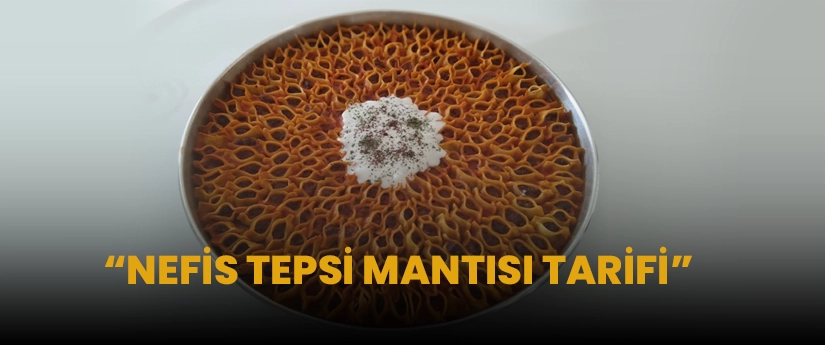 Nefis Tepsi Mantısı Tarifi