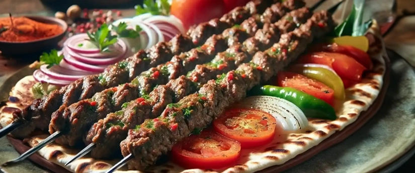 Evde Adana Kebap Yapılışı